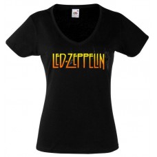 LED ZEPPELIN Logo 3 Дамска тениска